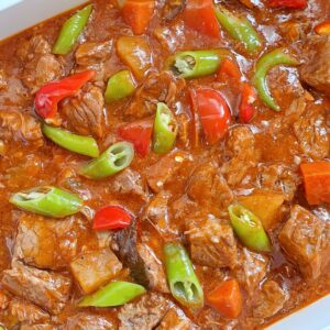 Beef Caldereta