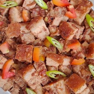 Lechon Kawali Binagoongan