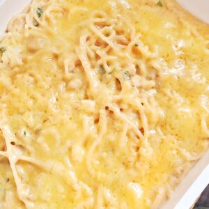 Spaghetti w/ White Sauce