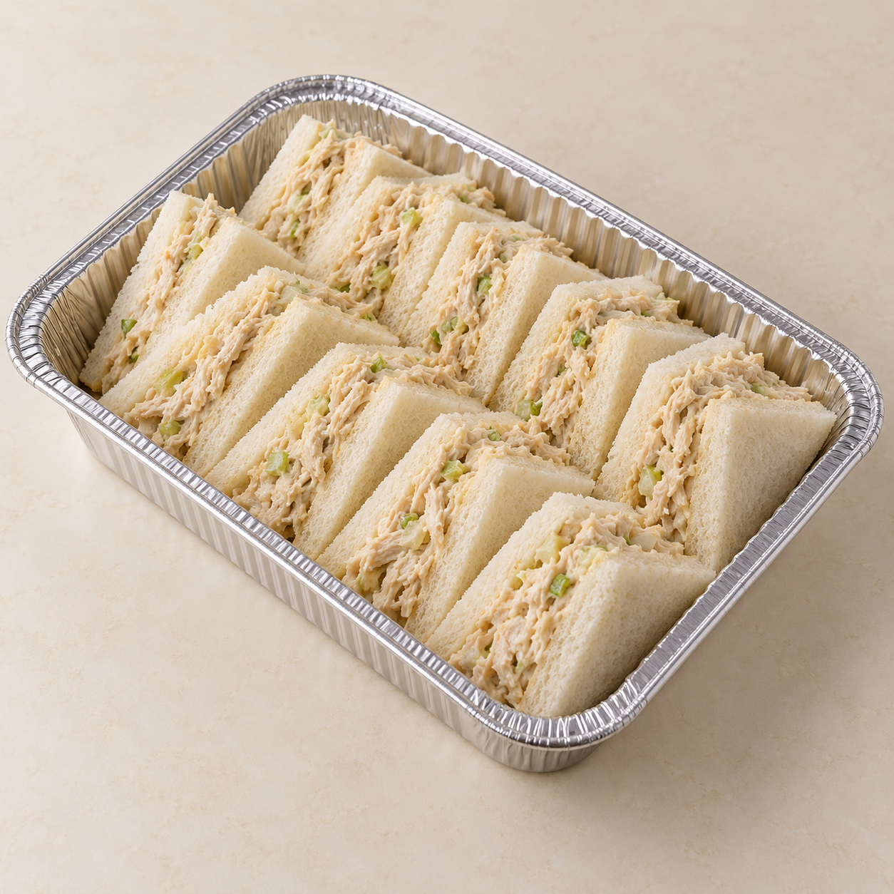 Chicken Sandwich catering presentation