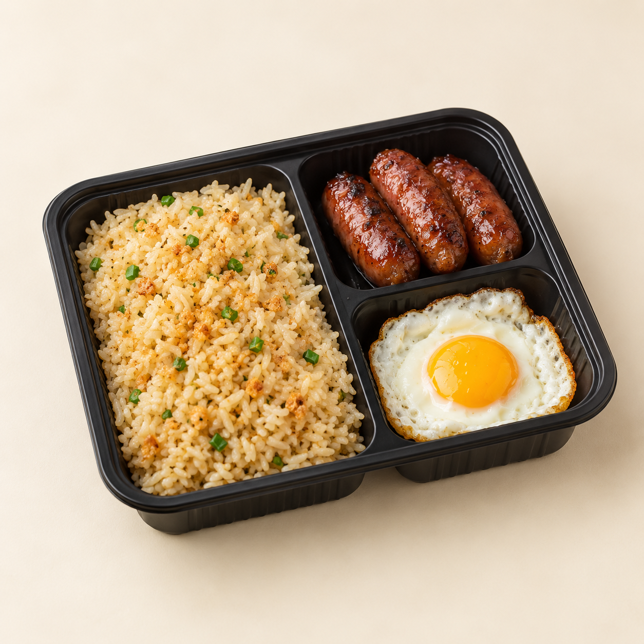 Filipino Breakfast Box catering presentation